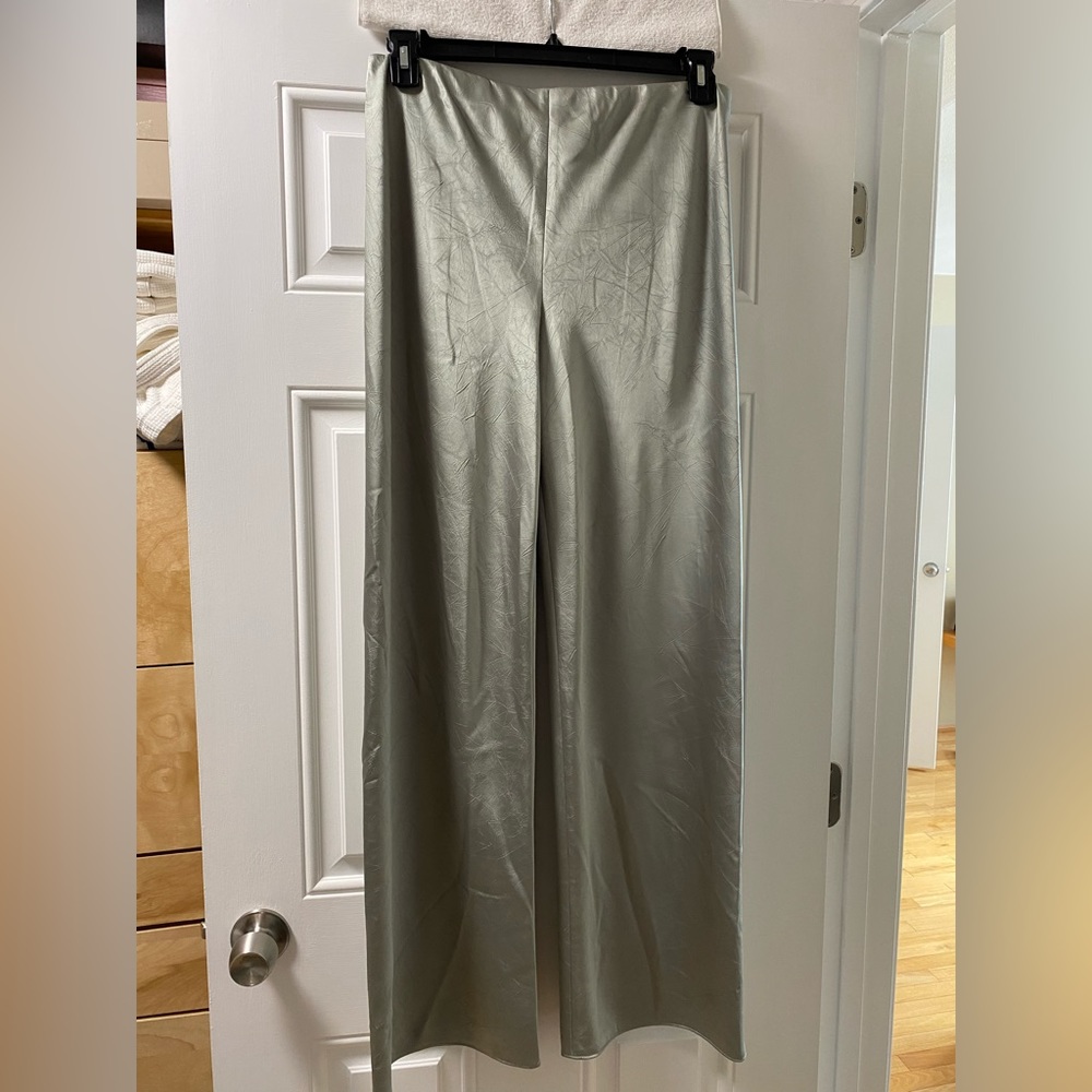 Vince texture crinkle Pull-On Pants M